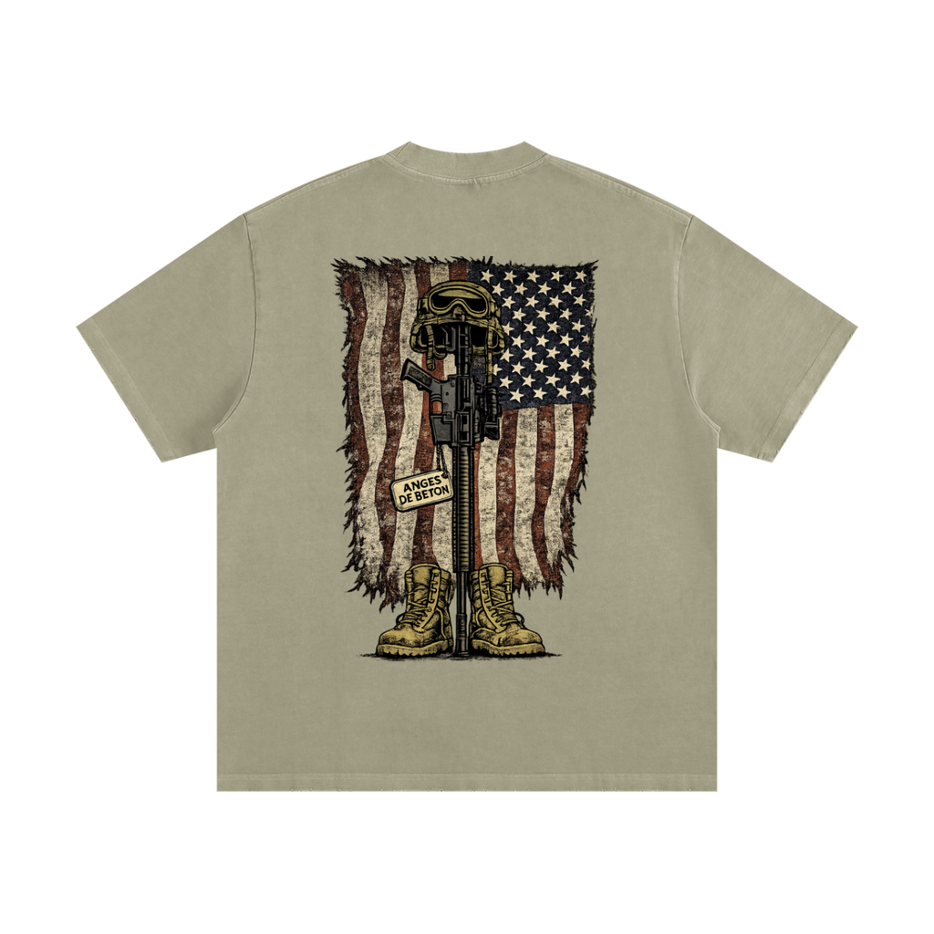 430 GSM Fallen Soldier Heavyweight T-Shirt