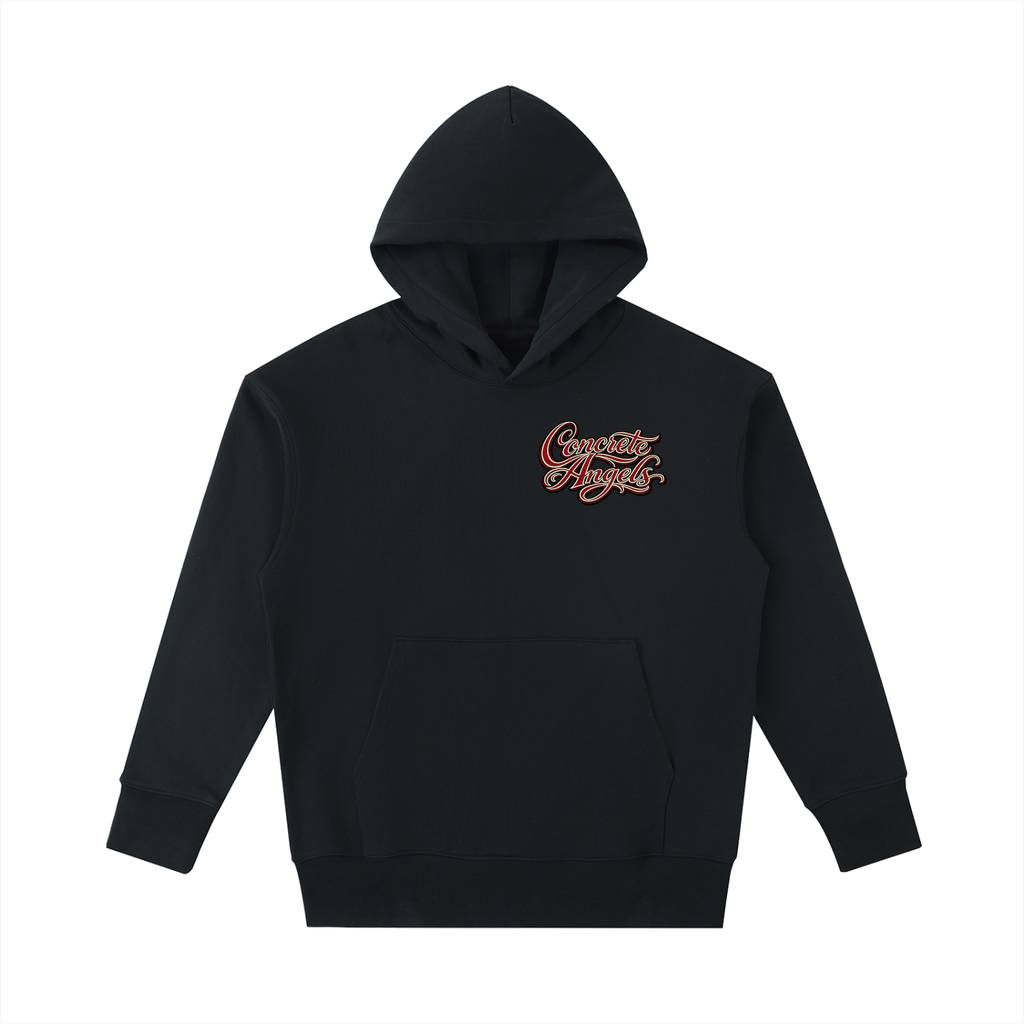 530 GSM Concrete Angels USA Heavyweight Hoodie