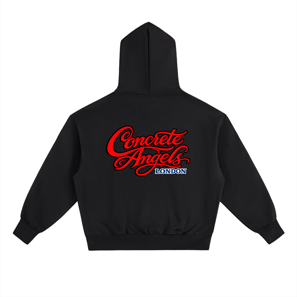 500 GSM Concrete Angels London Heavyweight Hoodie
