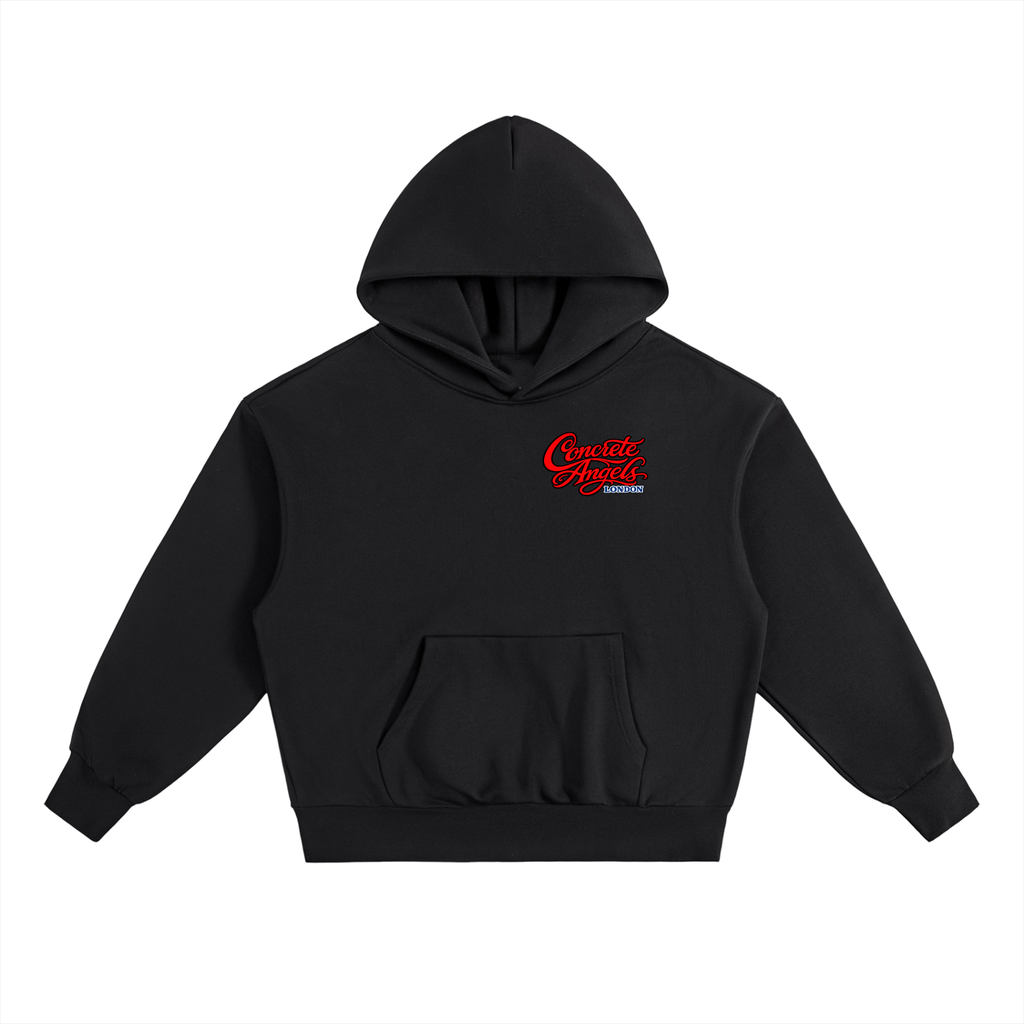 500 GSM Concrete Angels London Heavyweight Hoodie