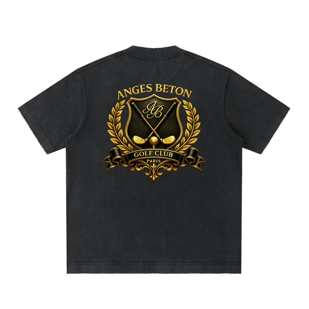430 GSM (12.7oz) Anges Beton Golf Heavyweight T-Shirt