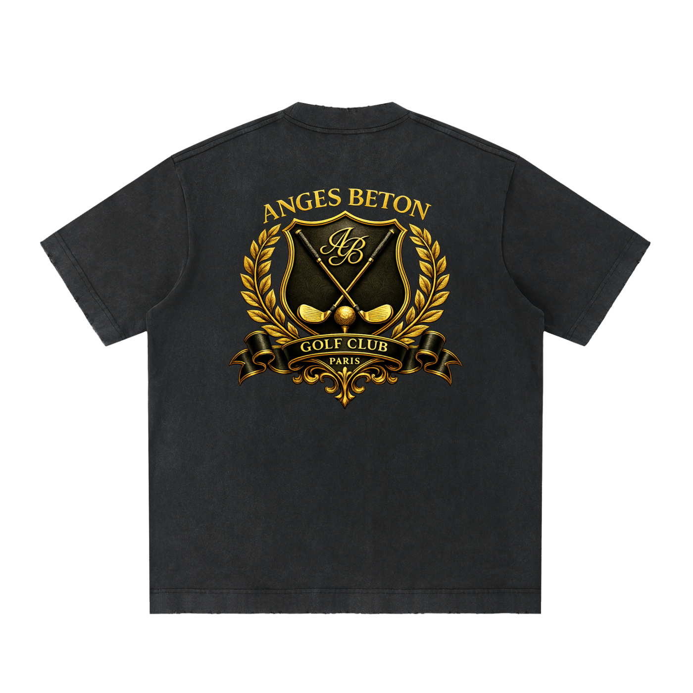430 GSM (12.7oz) Anges Beton Golf Heavyweight T-Shirt