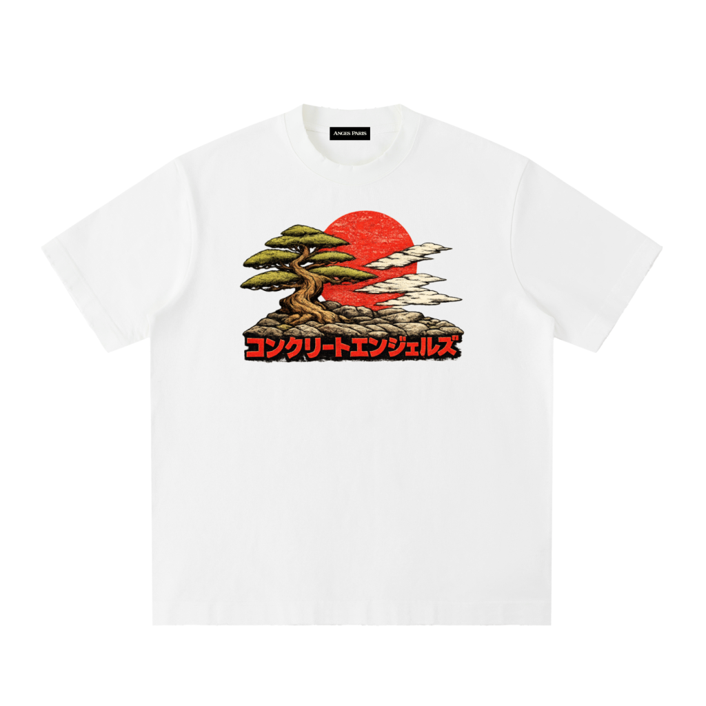 430 GSM (12.7oz) Anges Paris Bonsai Heavyweight T-Shirt
