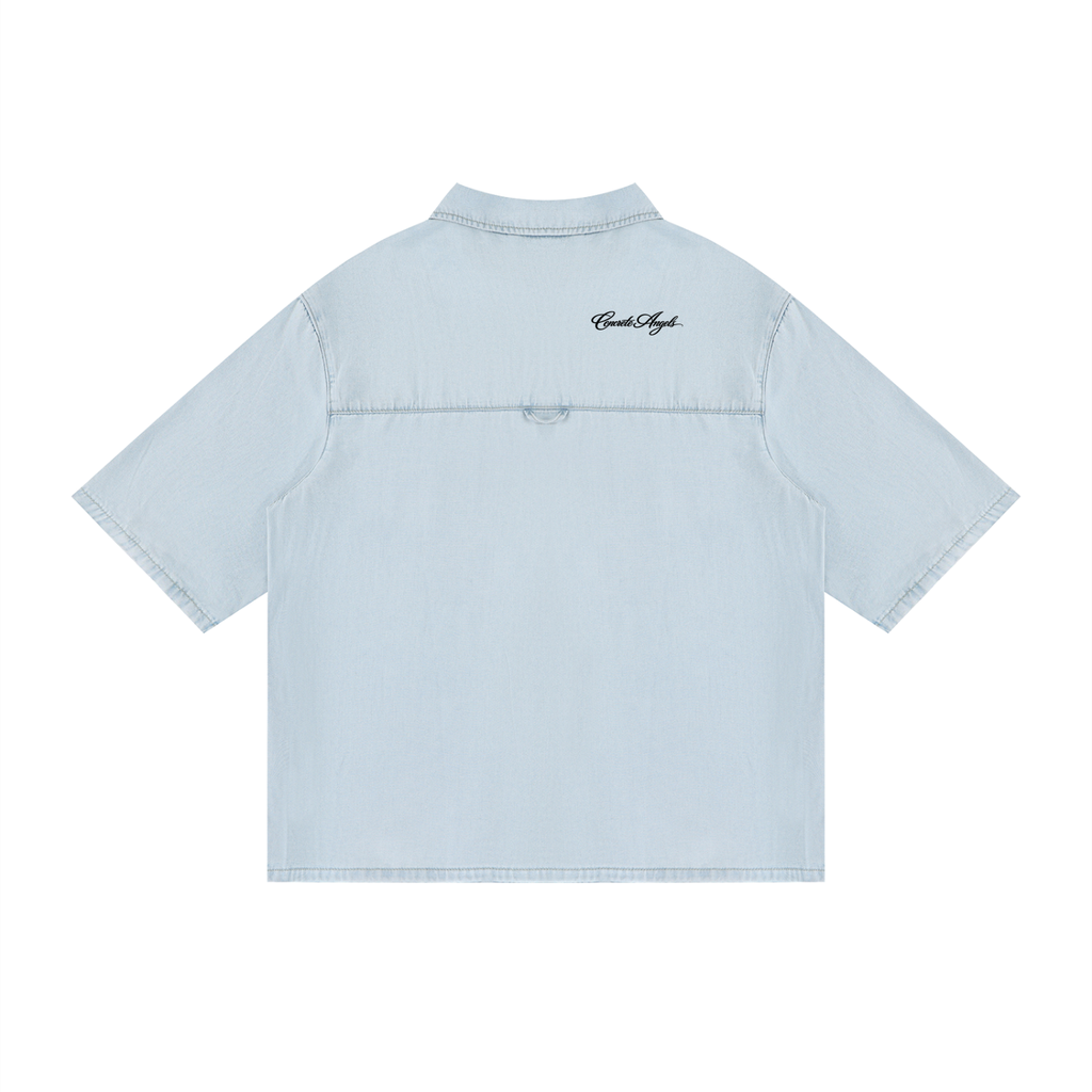 Concrete Angels Vintage Wash Lyocell Shirt