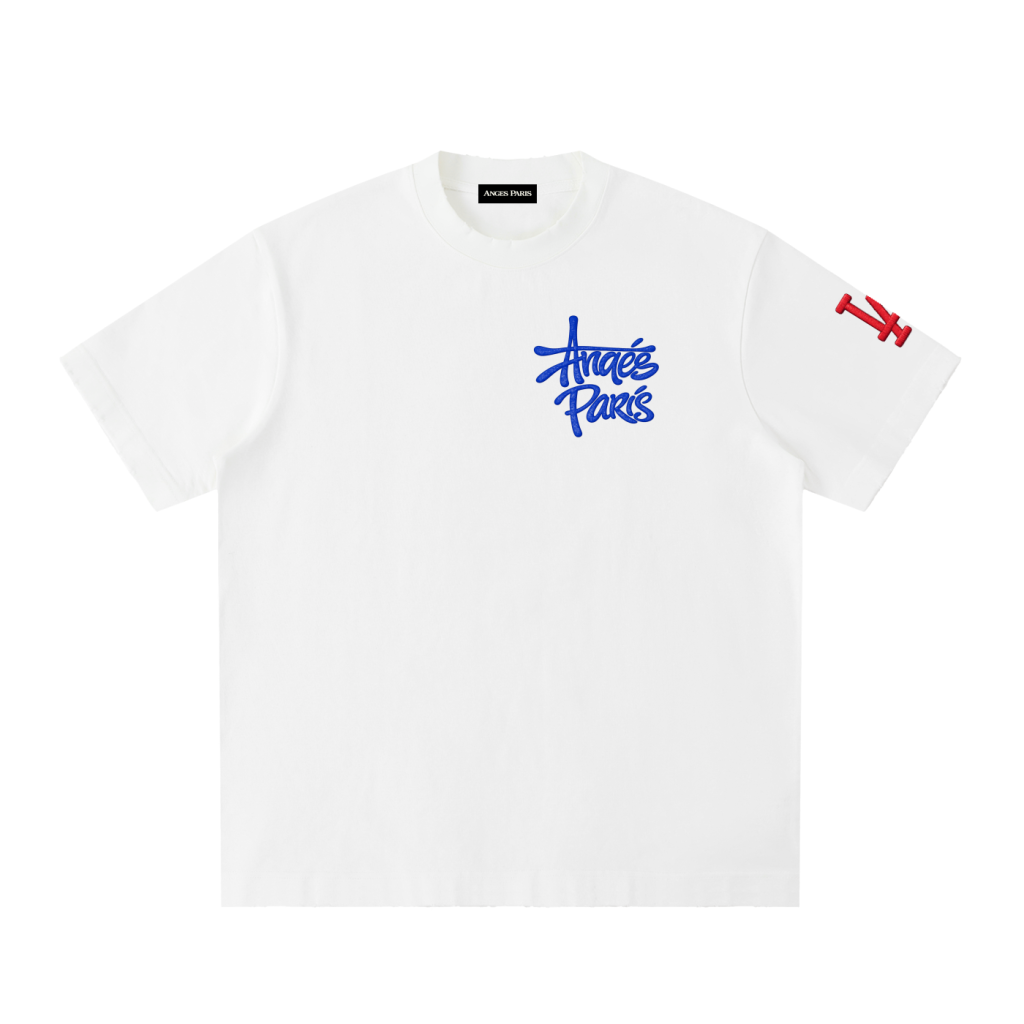 430 GSM (12.7 oz) Anges Paris LA Heavyweight T-Shirt