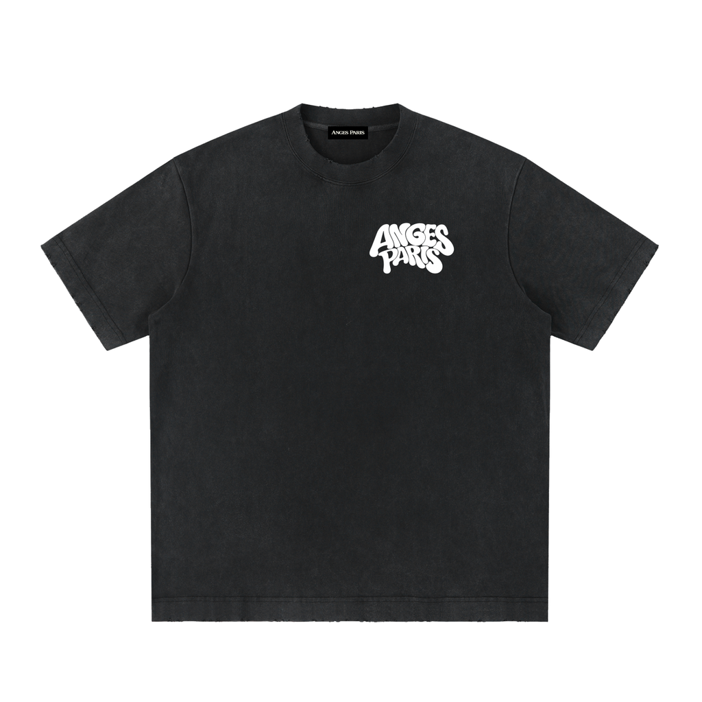 430 GSM (12.7oz) Anges Daisies Heavyweight T-Shirt