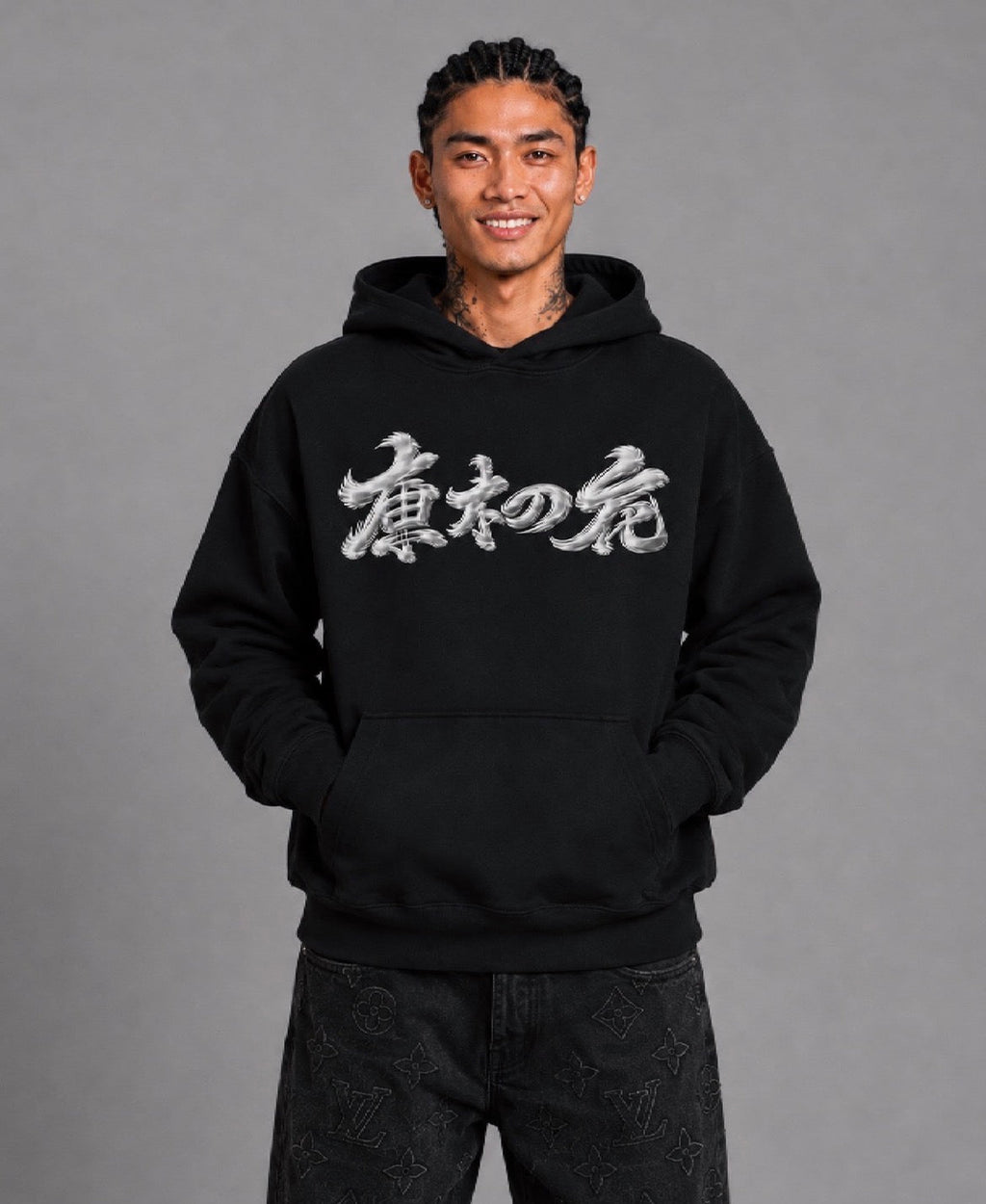 Kanji Flight Heavyweight Hoodie