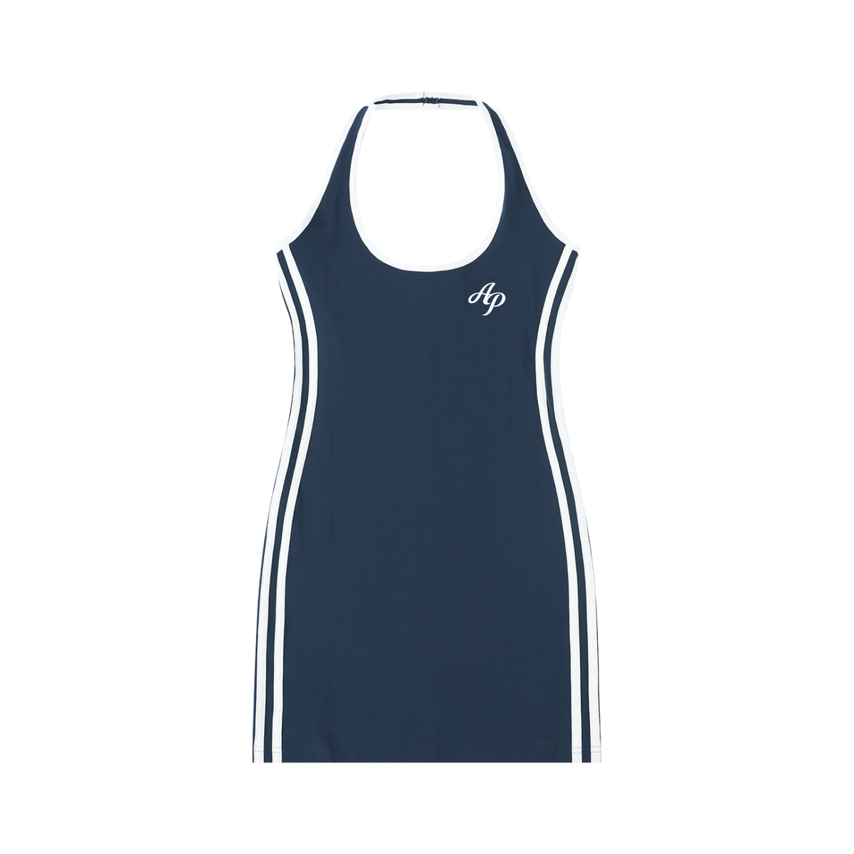 AP Halter Dress- Black