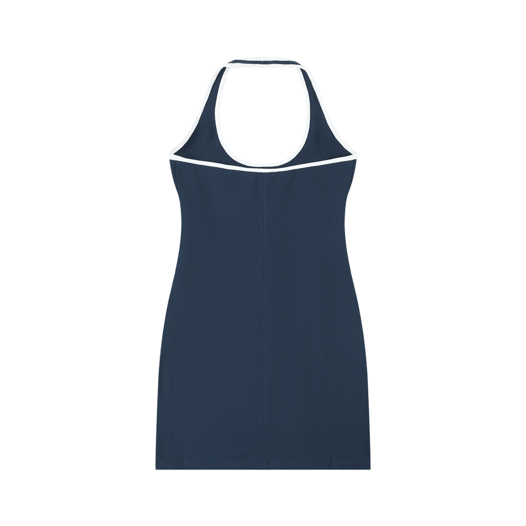 AP Halter Dress- Black