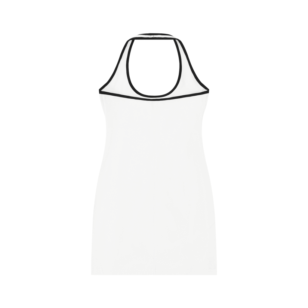 AP Halter Dress- White