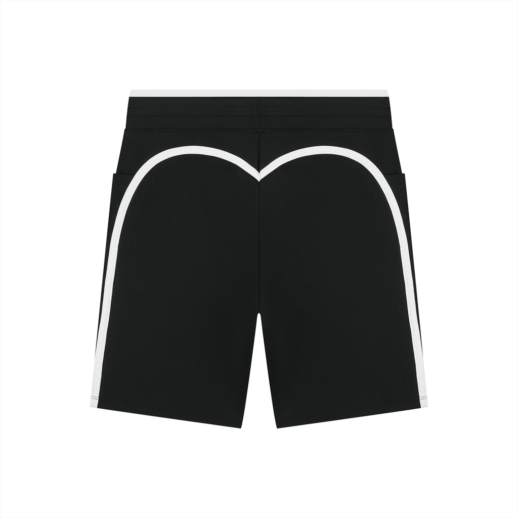AP High Rise Shorts-Navy/Black