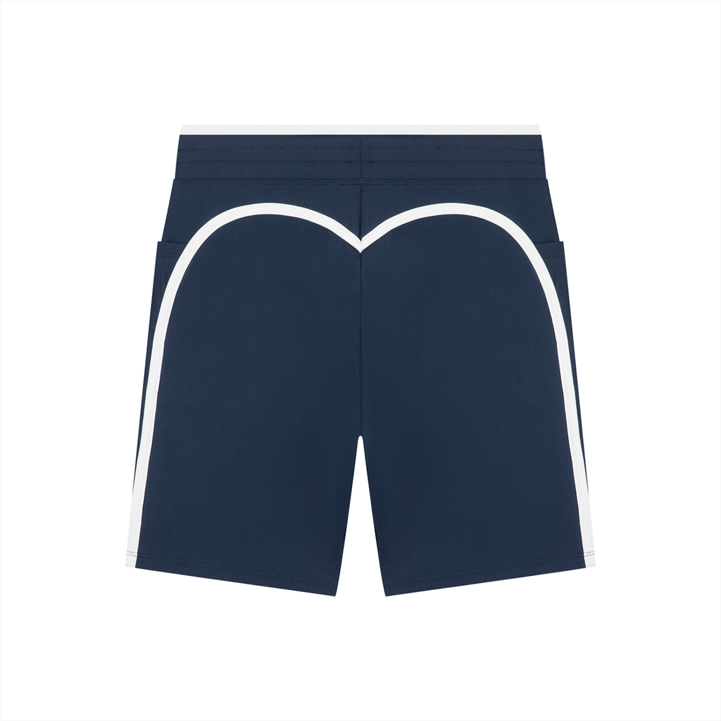 AP High Rise Shorts-Navy/Black