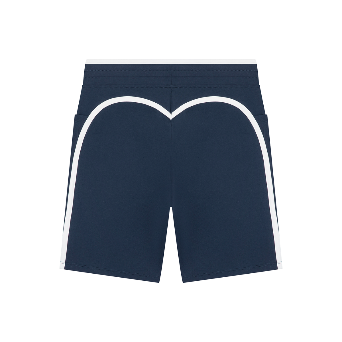 AP High Rise Shorts-Navy/Black