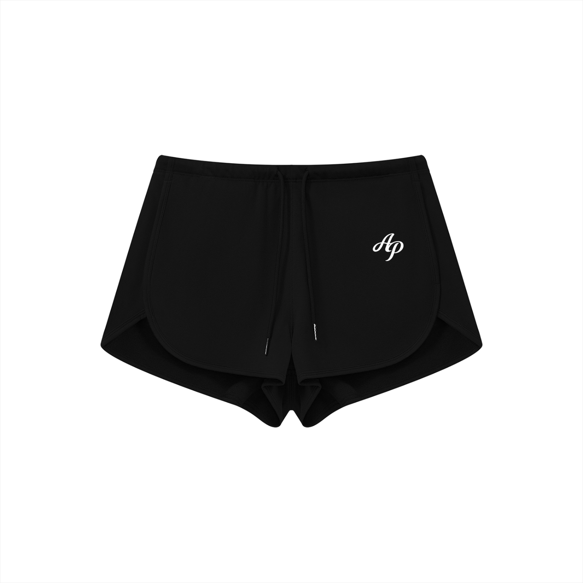 AP Drawstring Shorts-Black/Navy