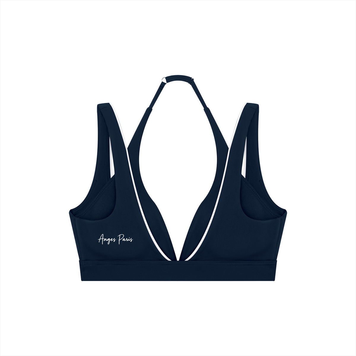 AP Halter Sports Bra- Navy/Black