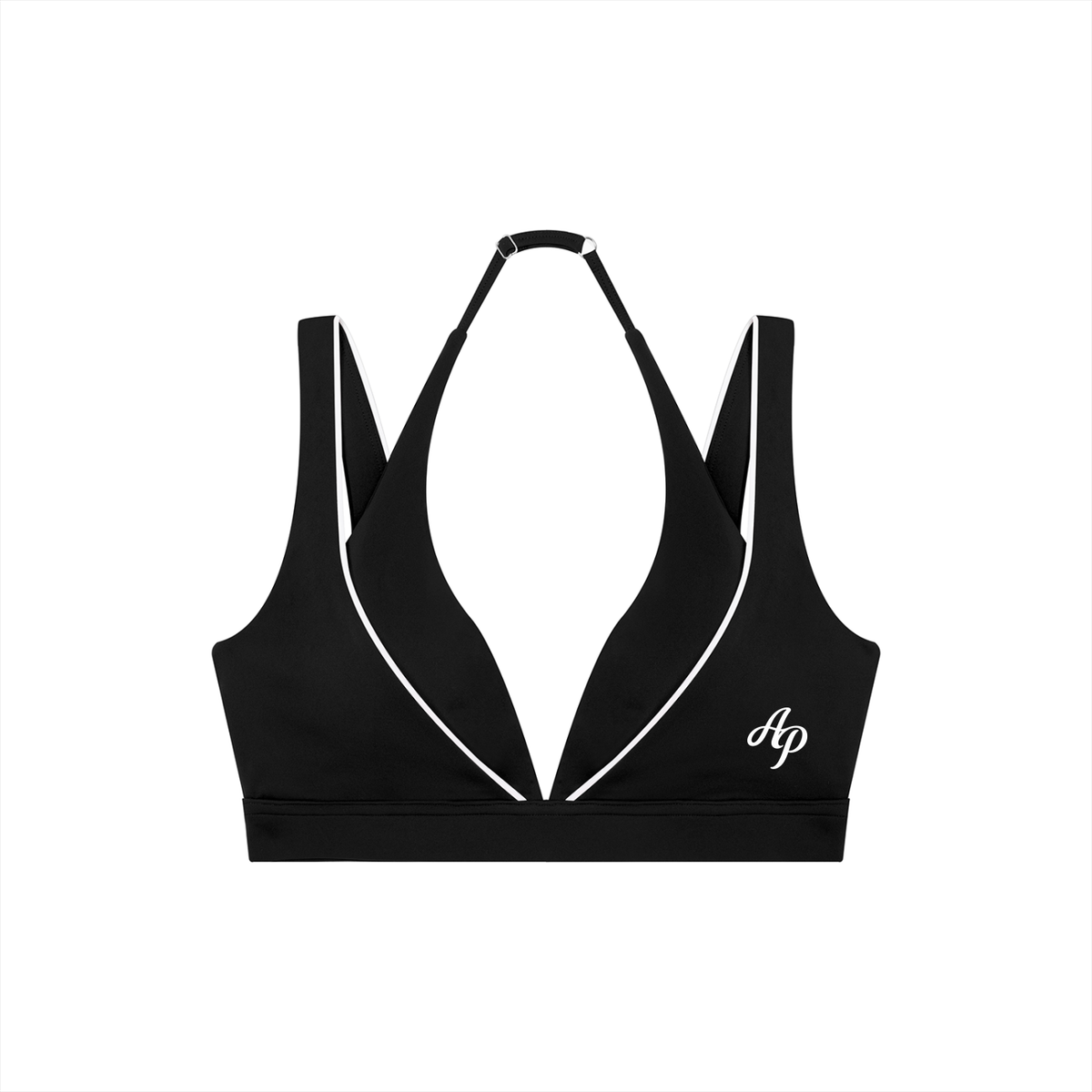 AP Halter Sports Bra- Navy/Black