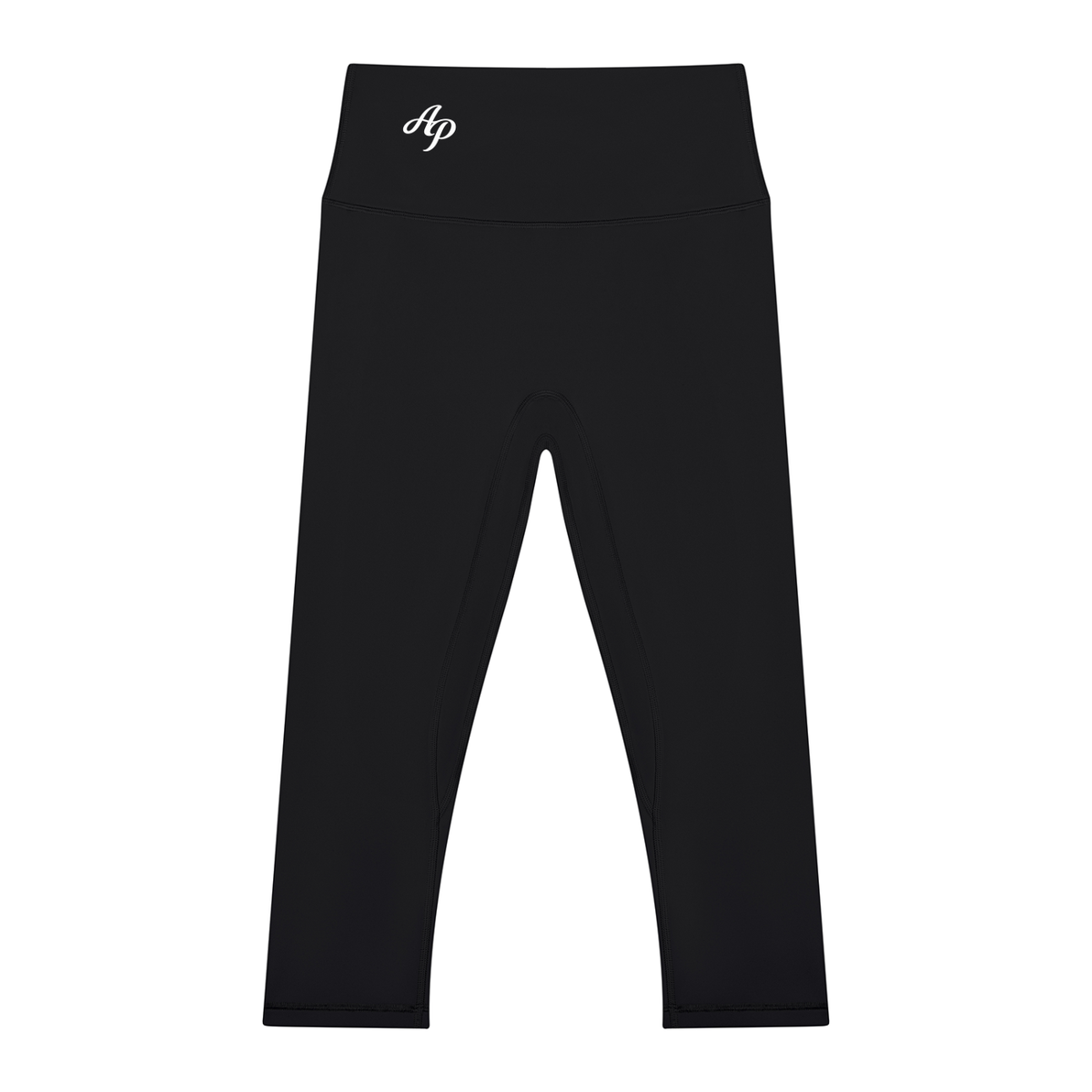 AP High Waist Capri Leggings- Black