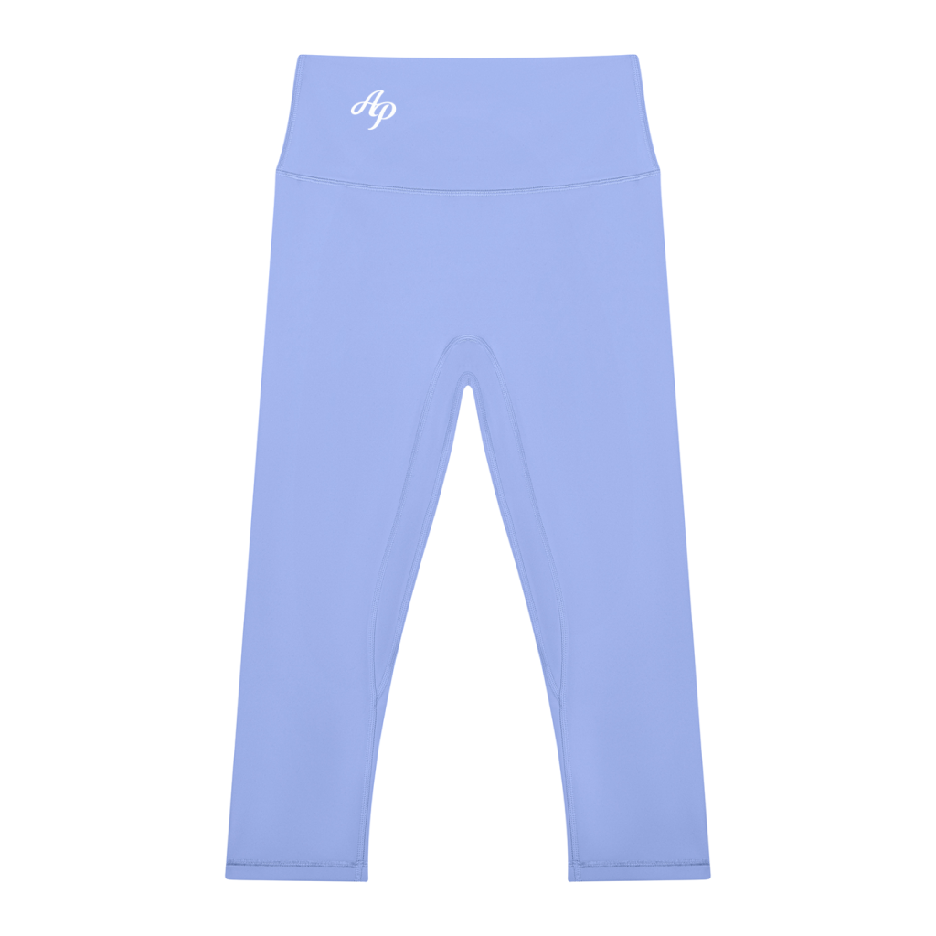 AP High Waist Capri Leggings- Lavender
