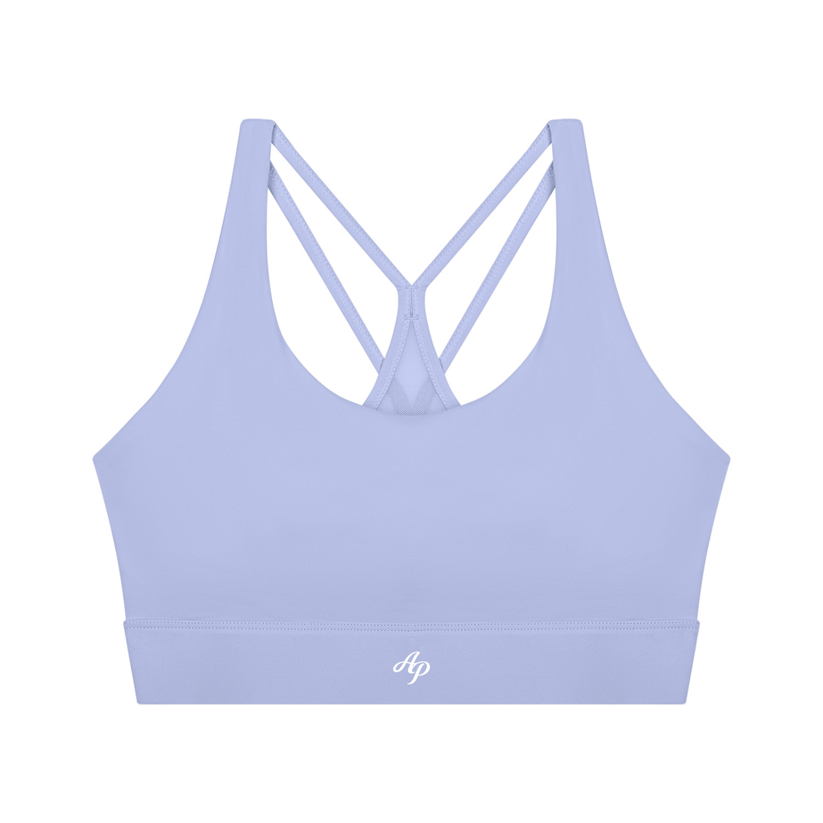 AP Cropped Sport Bra- Lavender