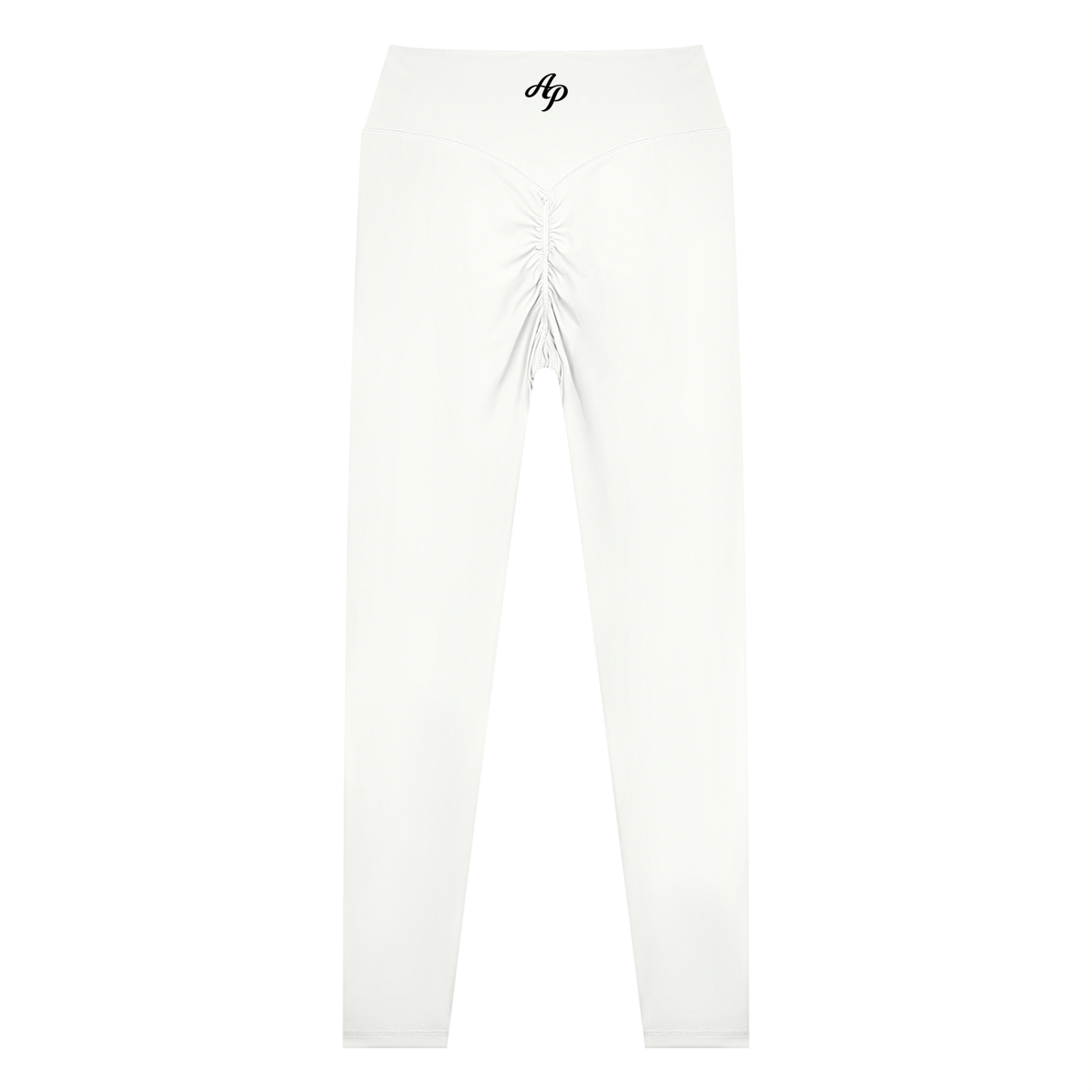 AP High Waist Yoga Leggings- White