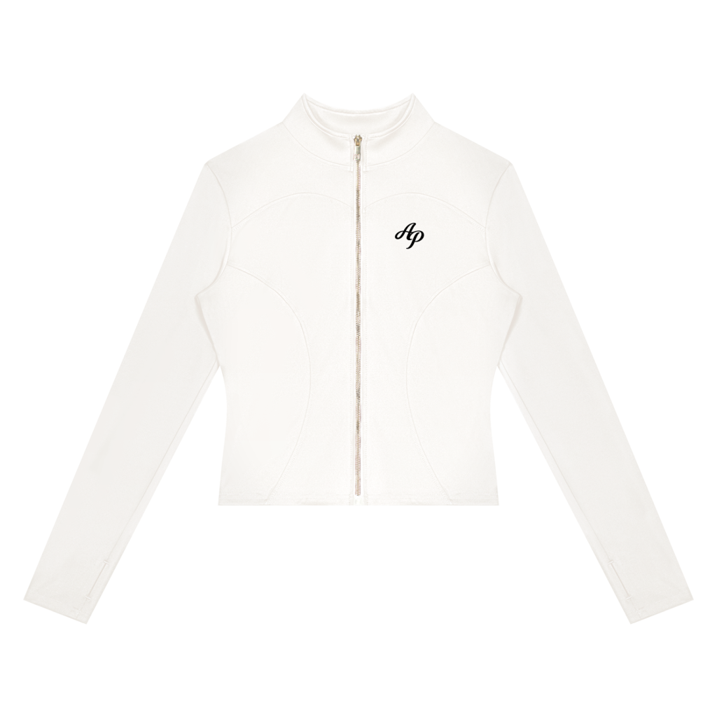 AP Paneled Sports Jacket- White