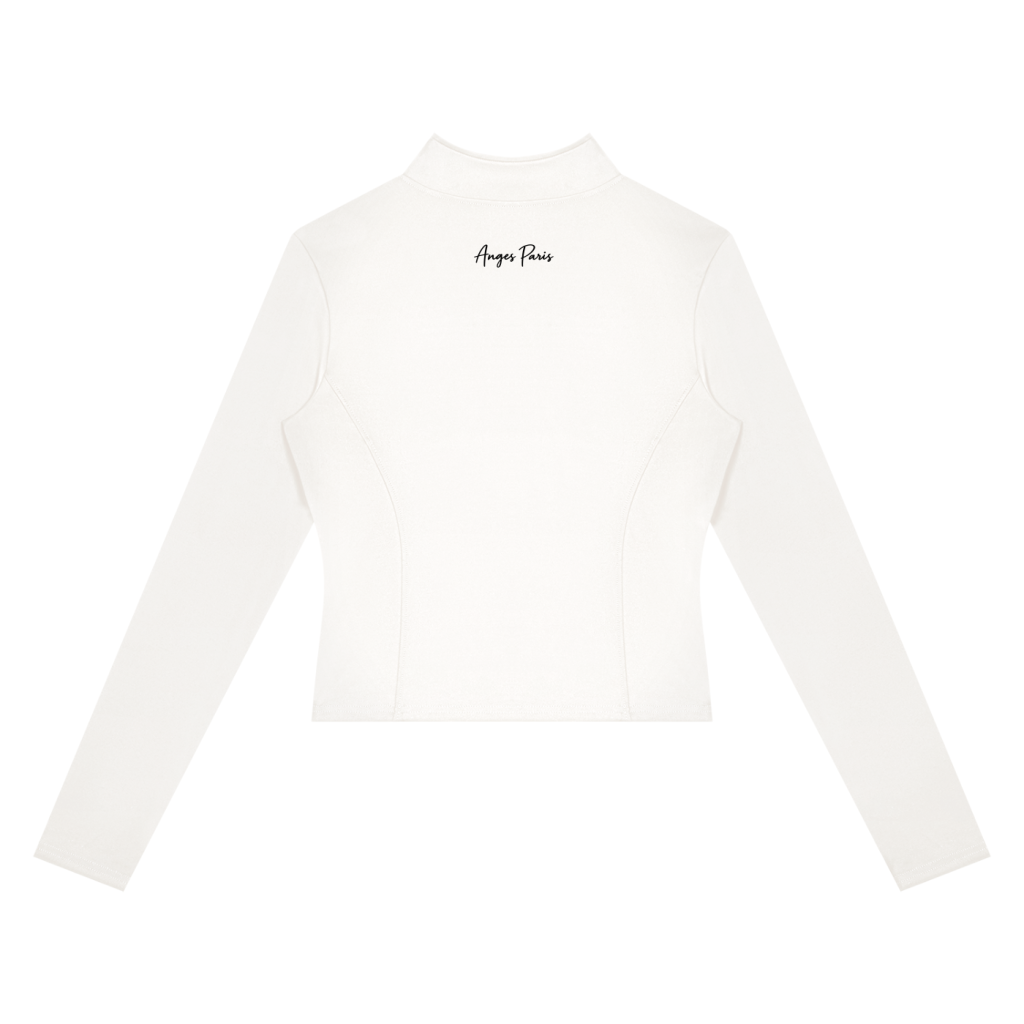 AP Paneled Sports Jacket- White