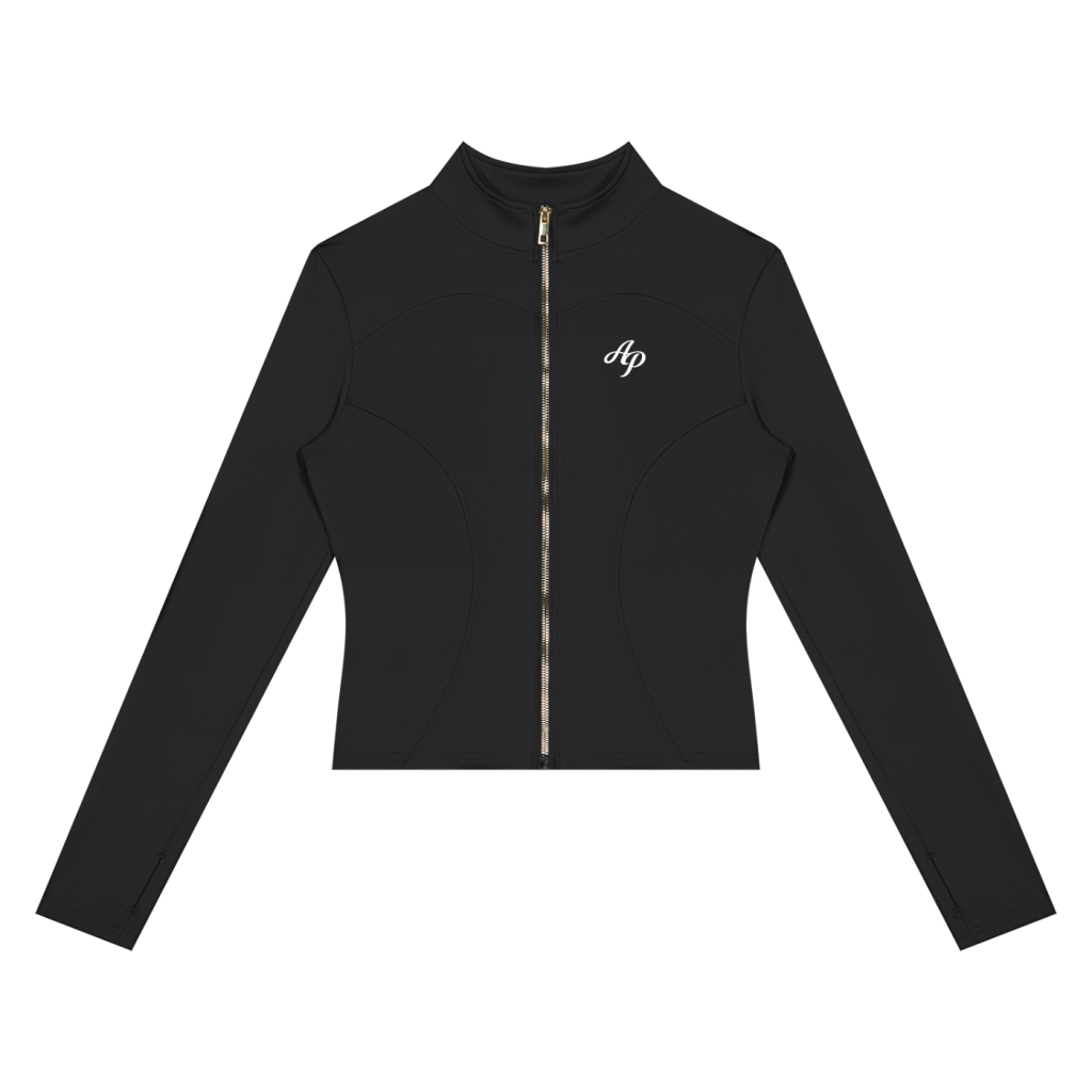 AP Paneled Sports Jacket-Black/Navy