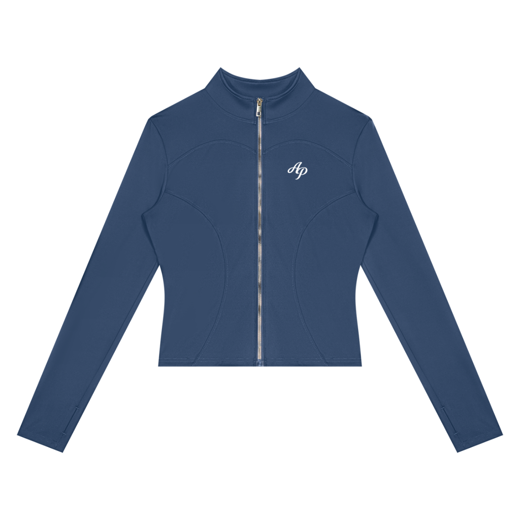 AP Paneled Sports Jacket-Black/Navy