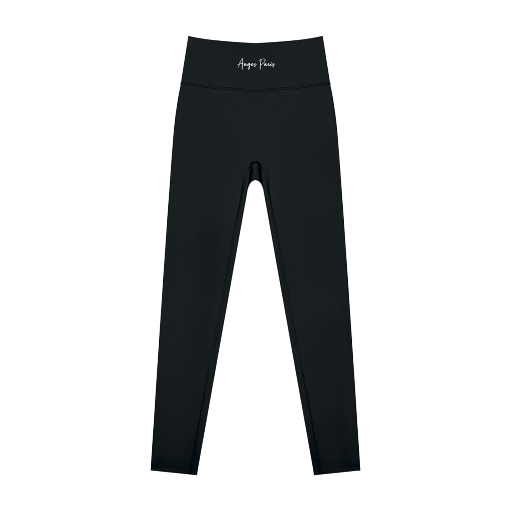 AP Lycra High Waisted Leggings- Black