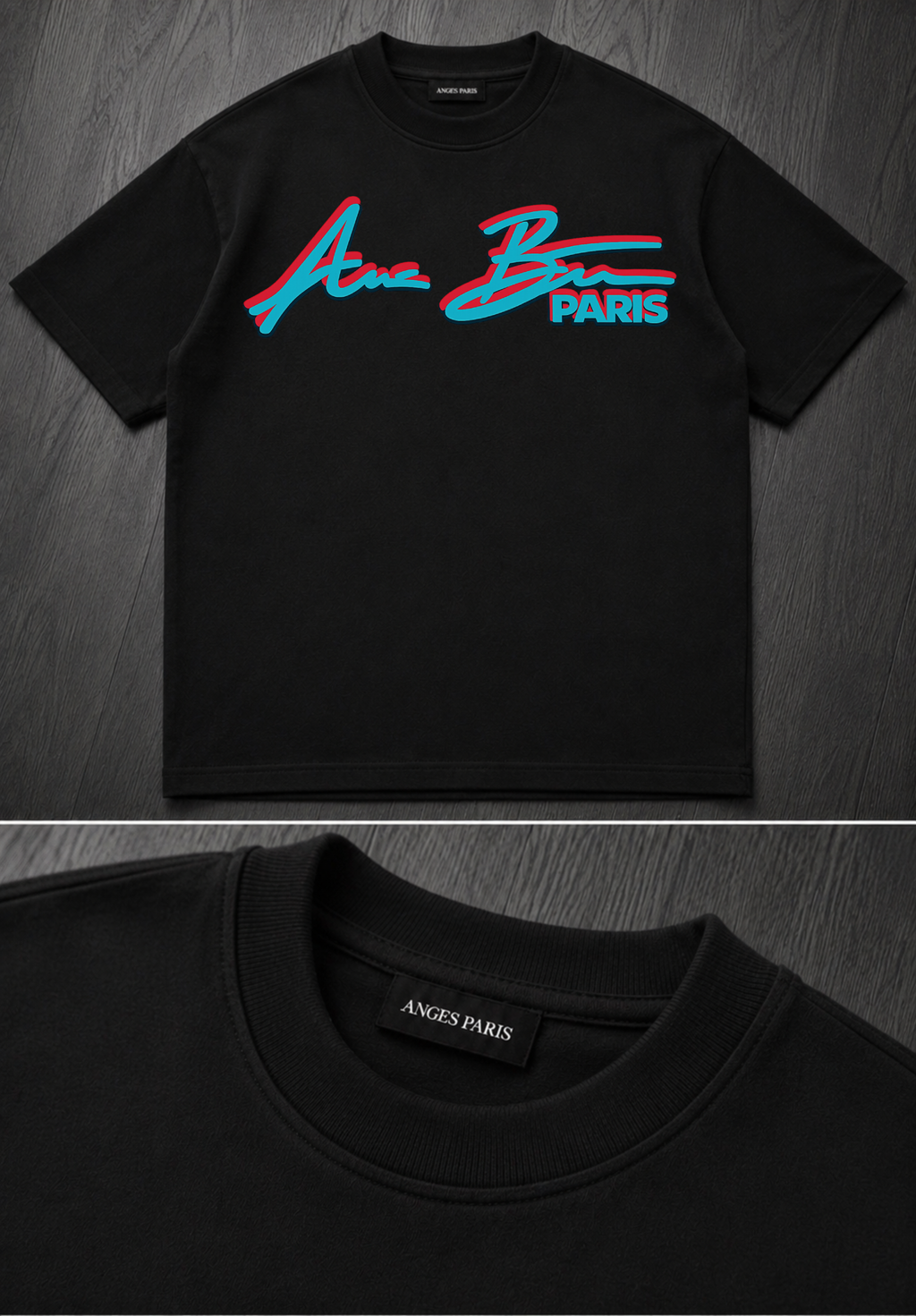 425 GSM (12.5oz) Anges de Beton Paris Heavyweight T-Shirt