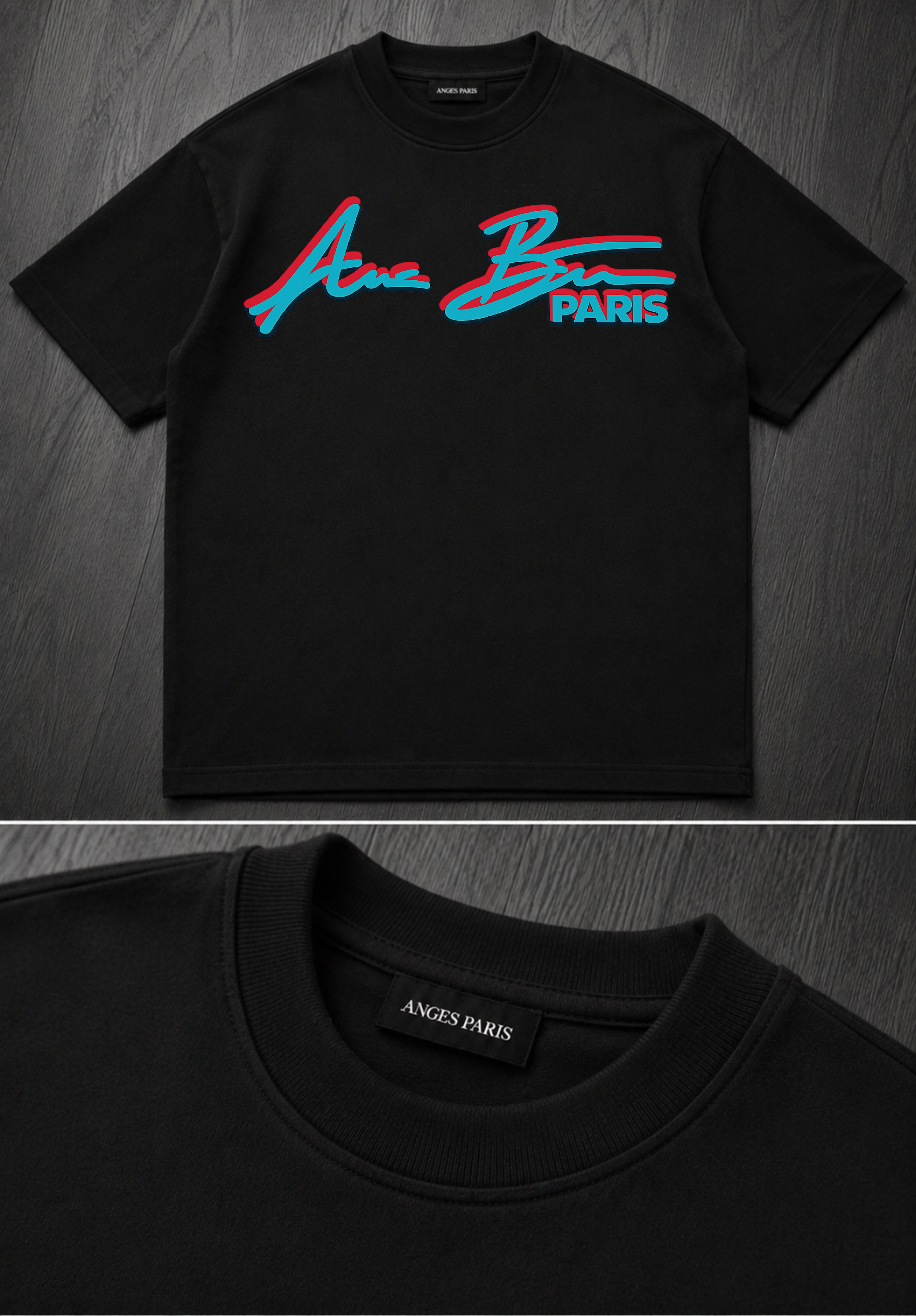 425 GSM (12.5oz) Anges de Beton Paris Heavyweight T-Shirt
