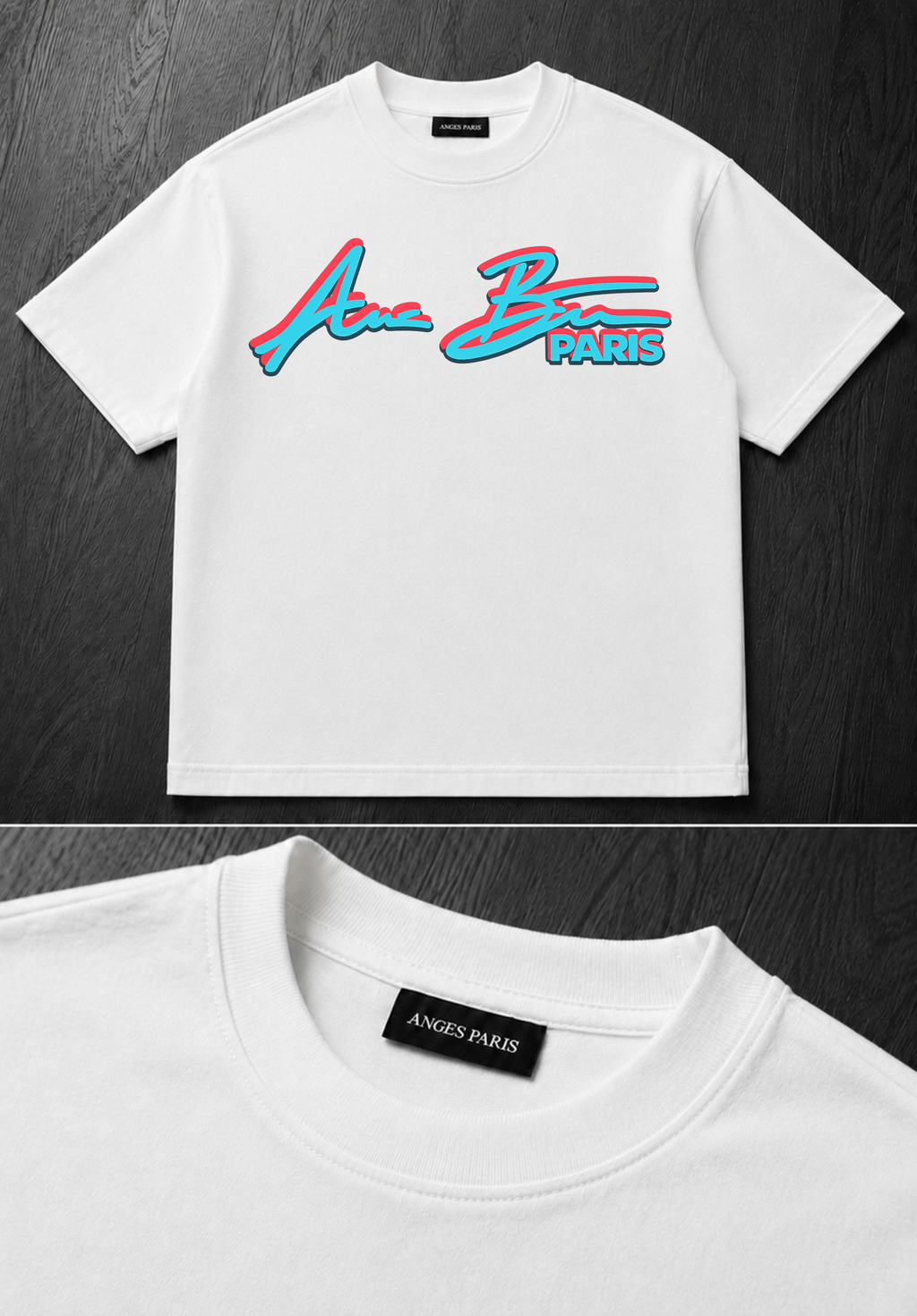 425 GSM (12.5oz) Anges de Beton Paris Heavyweight T-Shirt