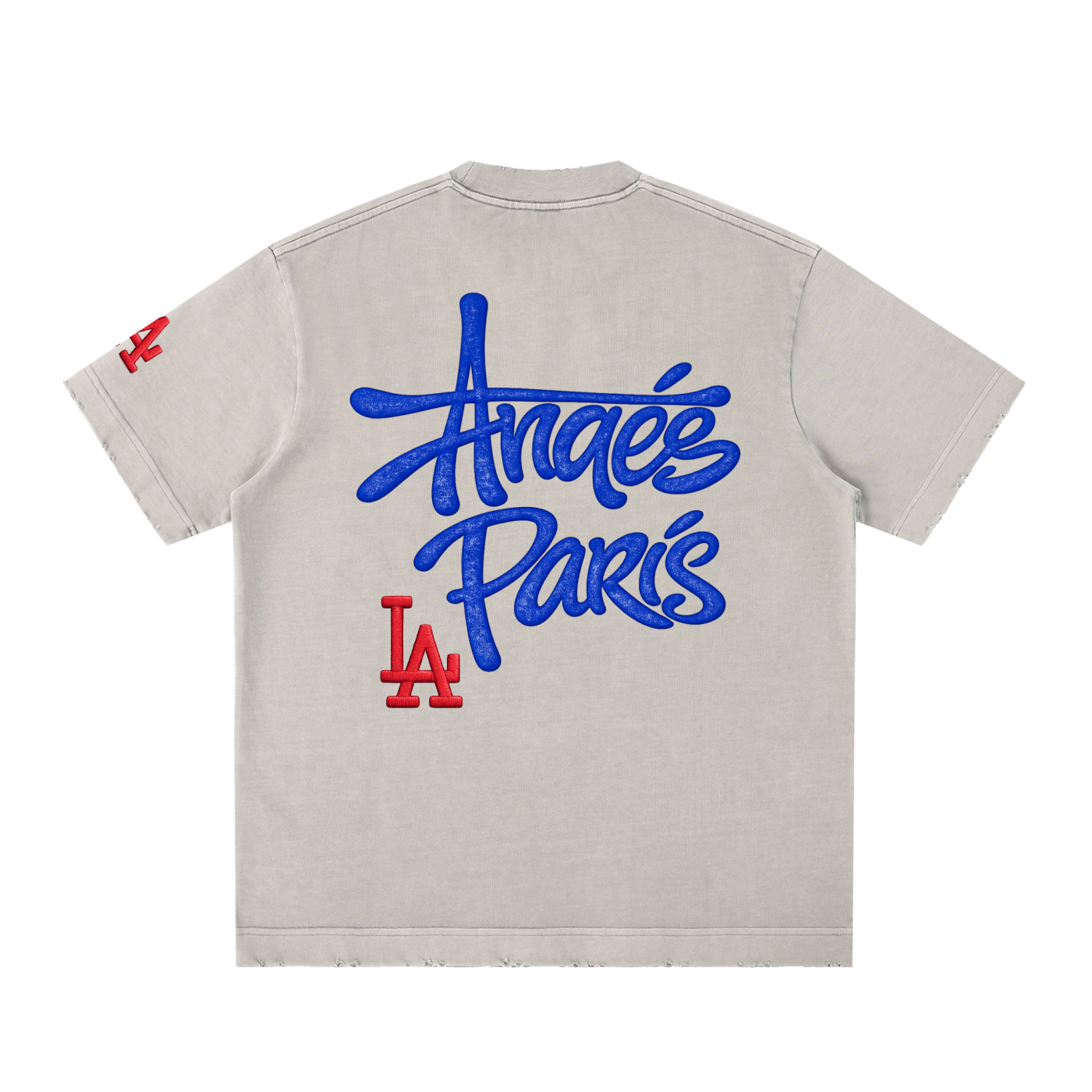 430 GSM (12.7 oz) Anges Paris LA Heavyweight T-Shirt