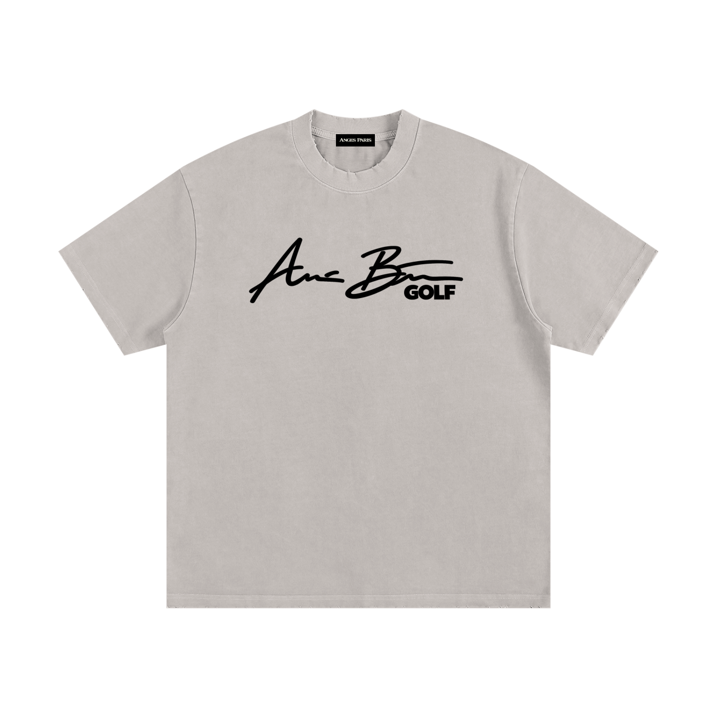 430 GSM Anges Beton Golf Cart Heavyweight T-Shirt