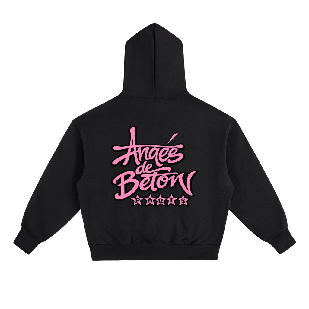 500 GSM Paris Stars Heavyweight Hoodie