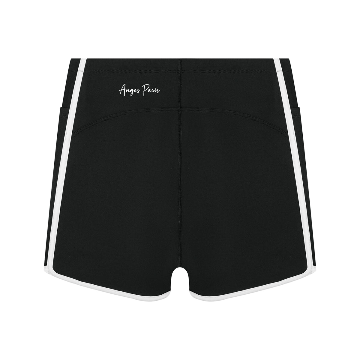 AP High Rise Shorts- Black/Navy