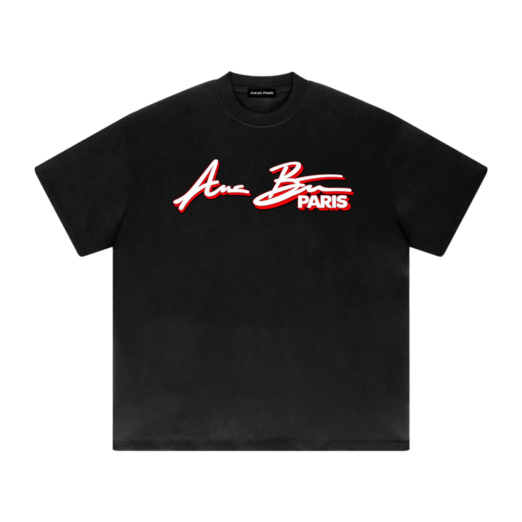 425 GSM Anges Beton Badge Heavyweight T-Shirt