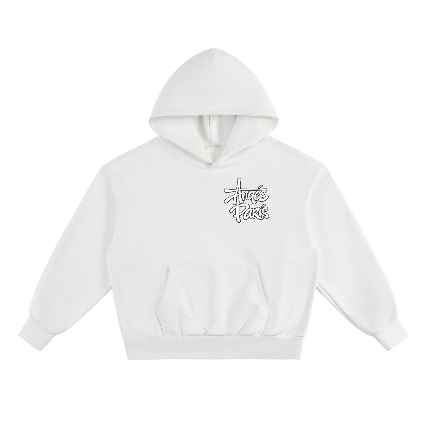 500 GSM Anges Paris Heavyweight Hoodie