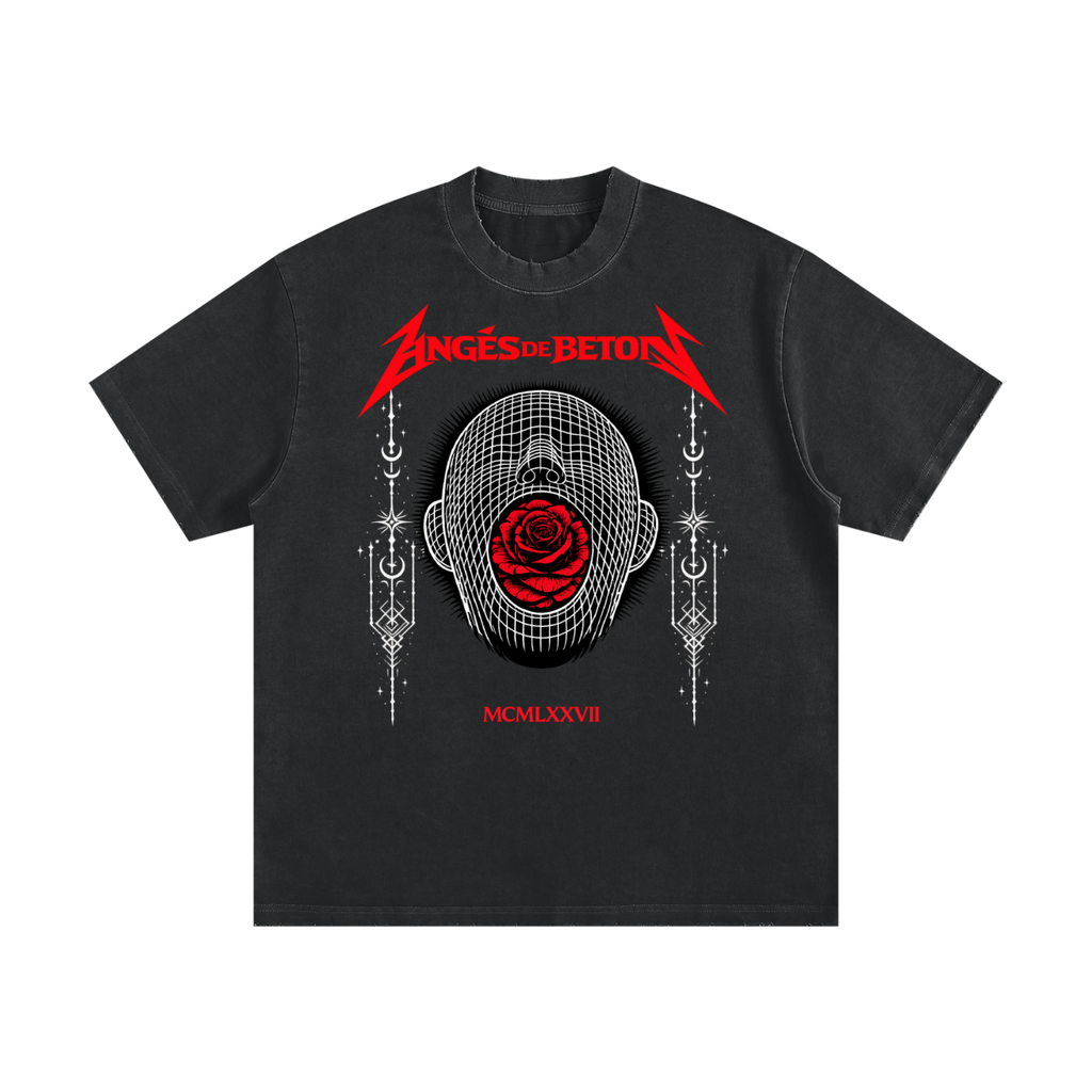 430 GSM Mouth of Roses Heavyweight T-Shirt
