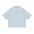 Anges Beton Vintage Wash Drop Shoulder Lyocell Shirt