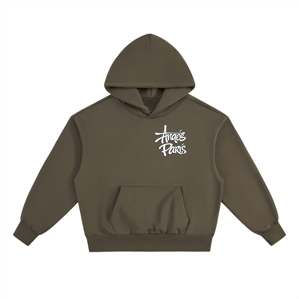 500 GSM Anges Paris Shield Heavyweight Hoodie