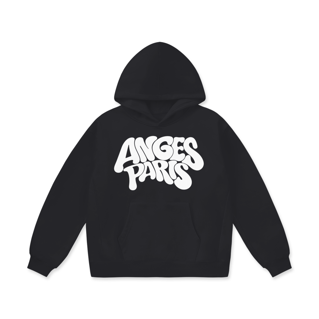 460 GSM Anges Paris Bubble Gum Heavyweight Fleece Hoodie