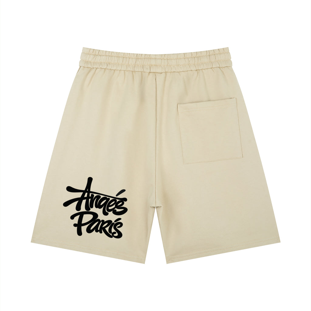 380 GSM Anges Paris Loose Fit Drawstring Shorts